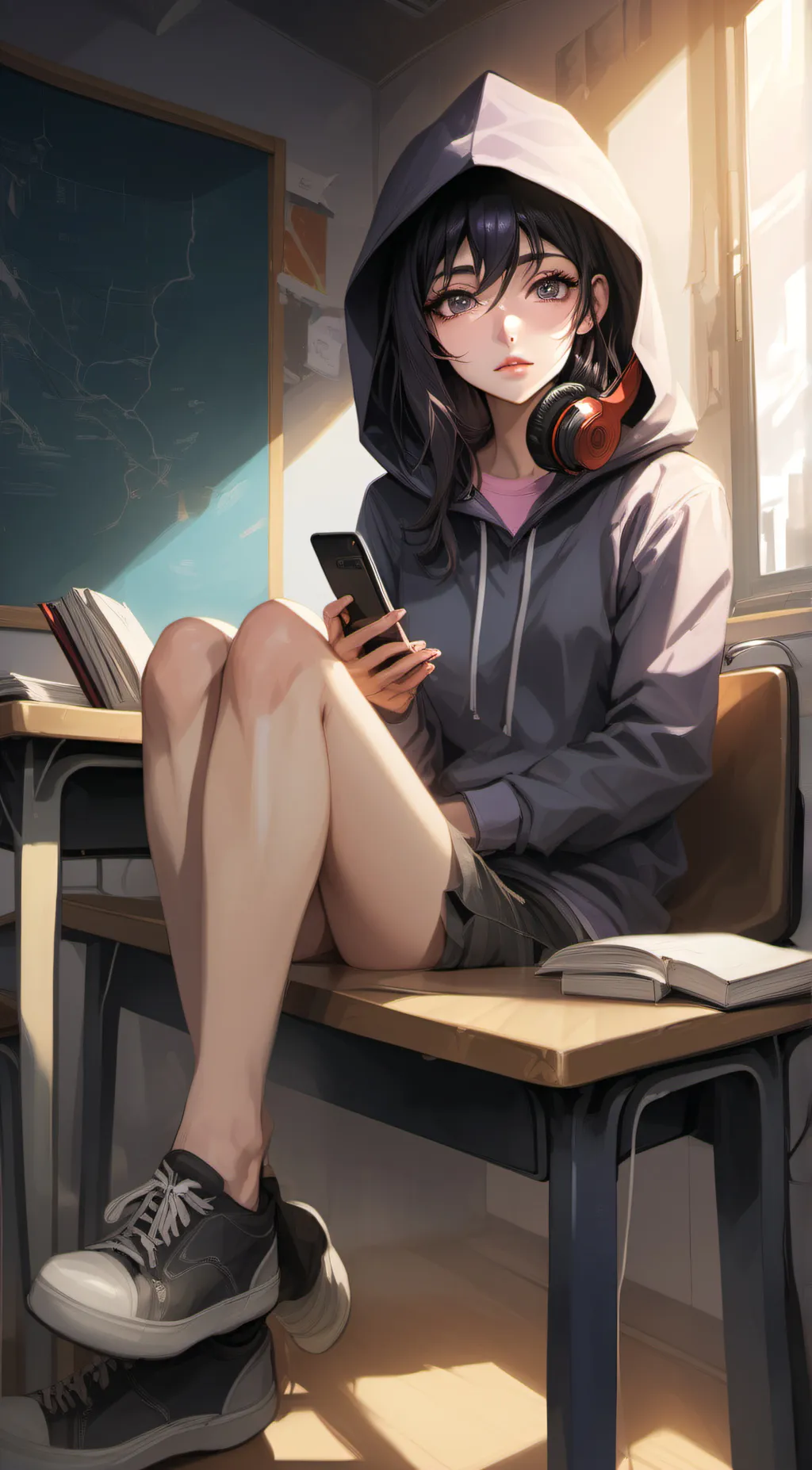 ai character: Arabella  background