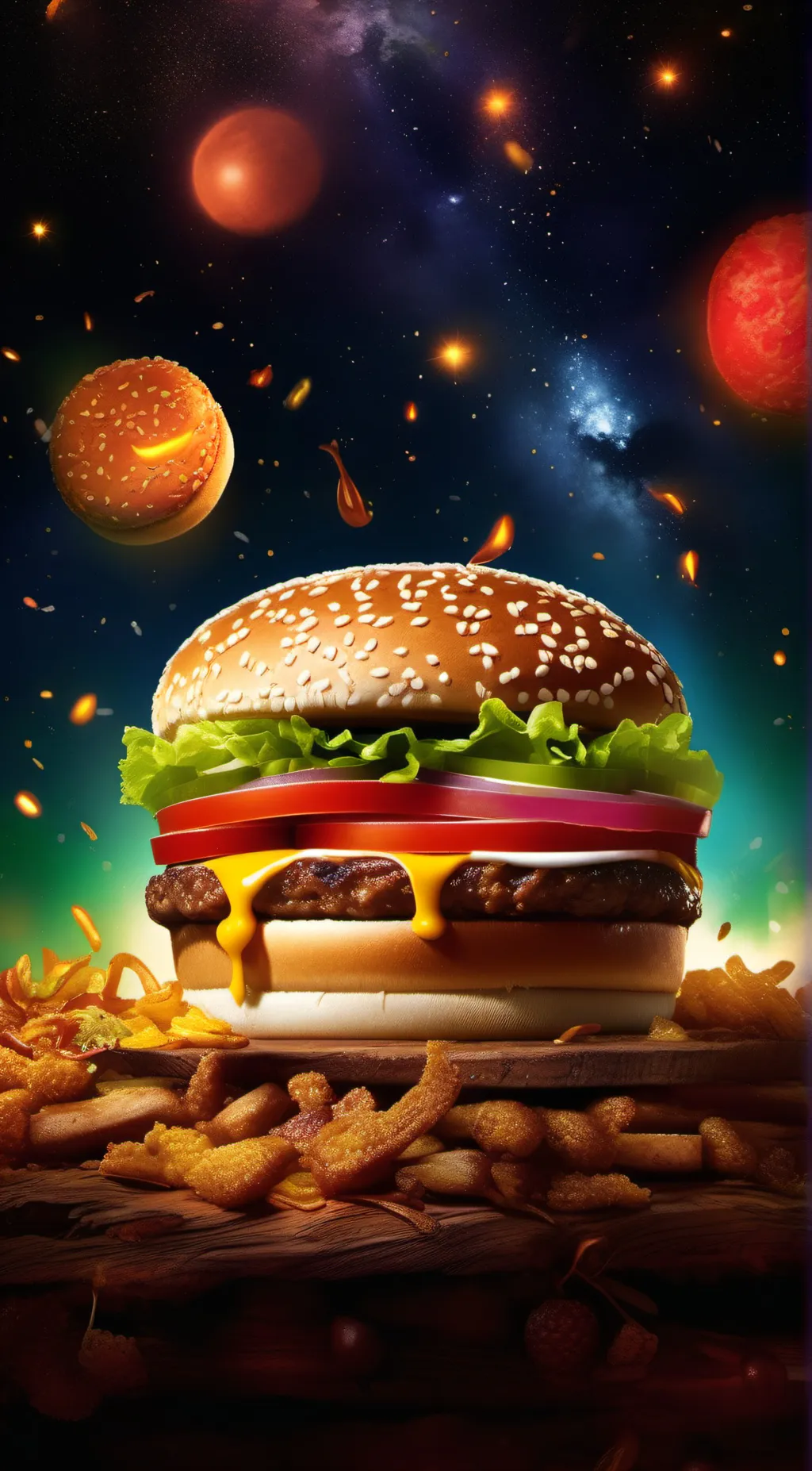 ai character: Whopper 👑 background