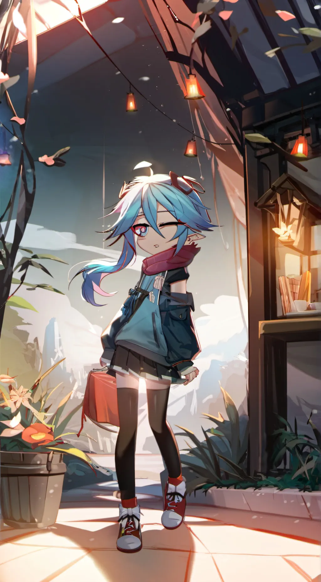 ai character: Baby sister background