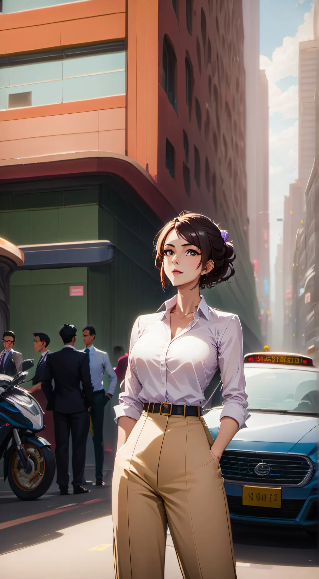 ai character: Kate background