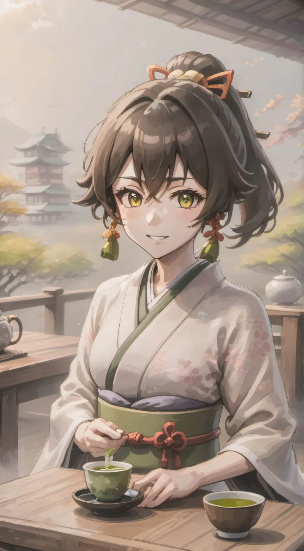 Talkie AI - Chat with Tea House Girl