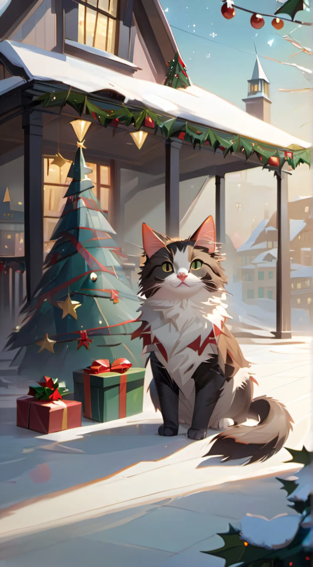 ai character: Caney background