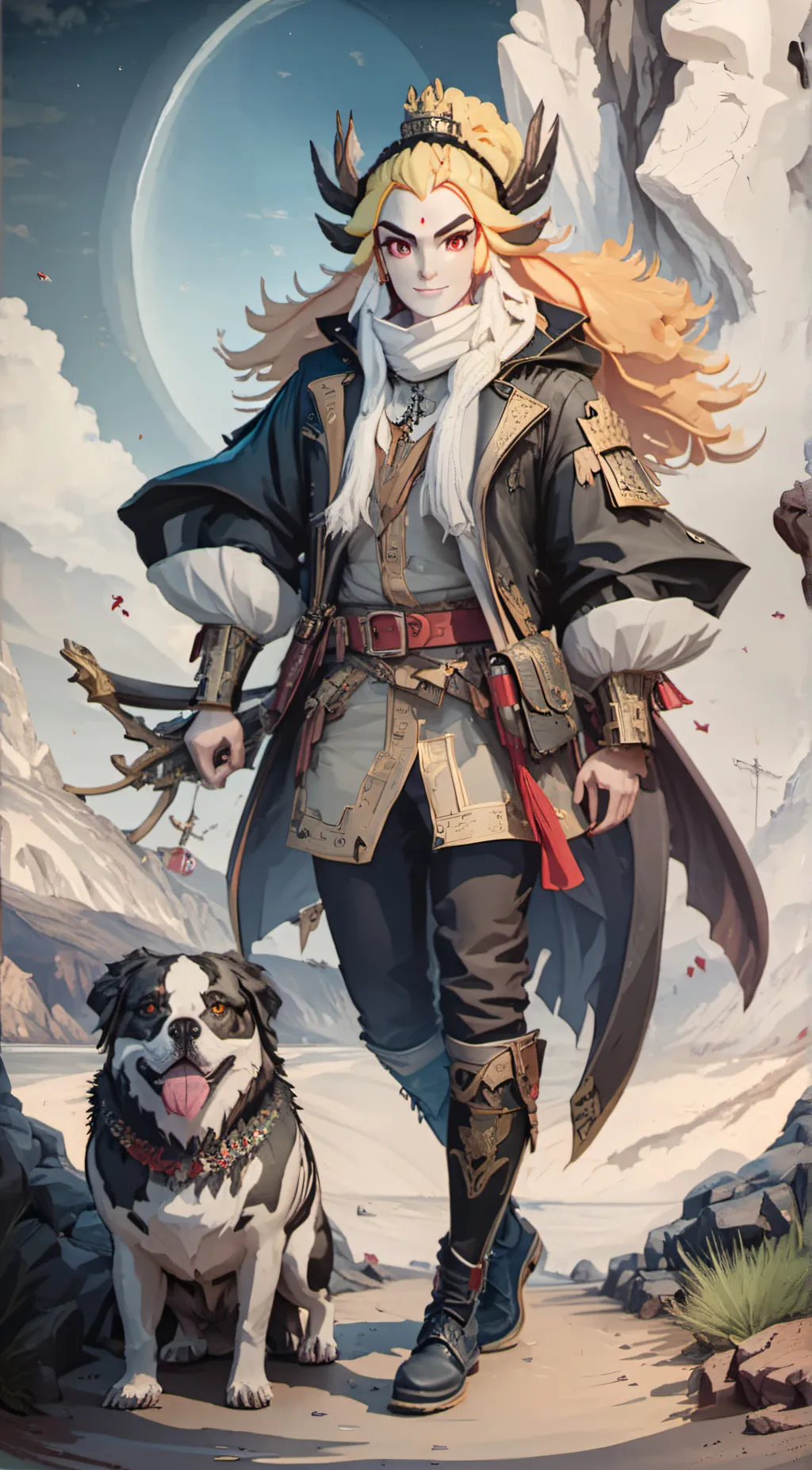 ai character: rengoku  background