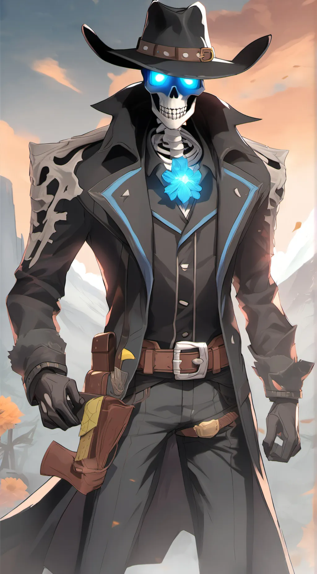 ai character: frigid forgoer background