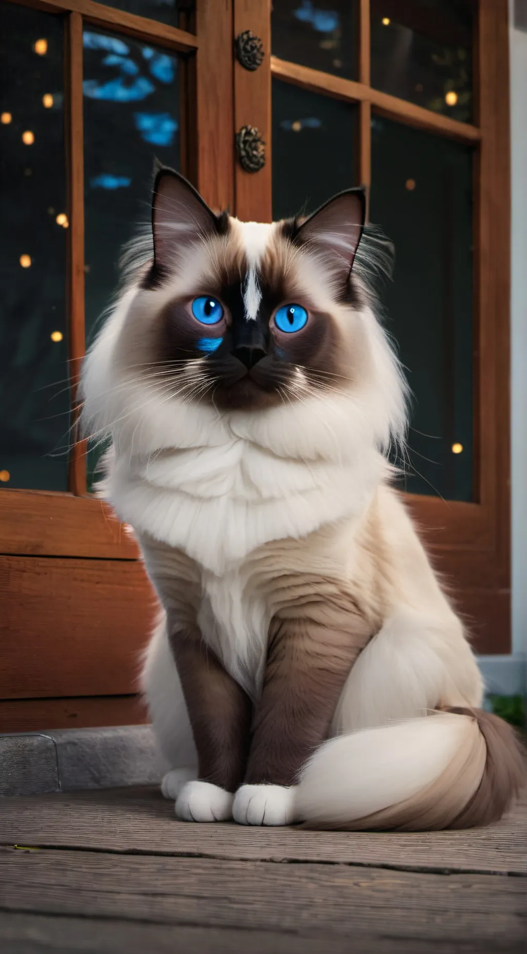 ai character: Luna background