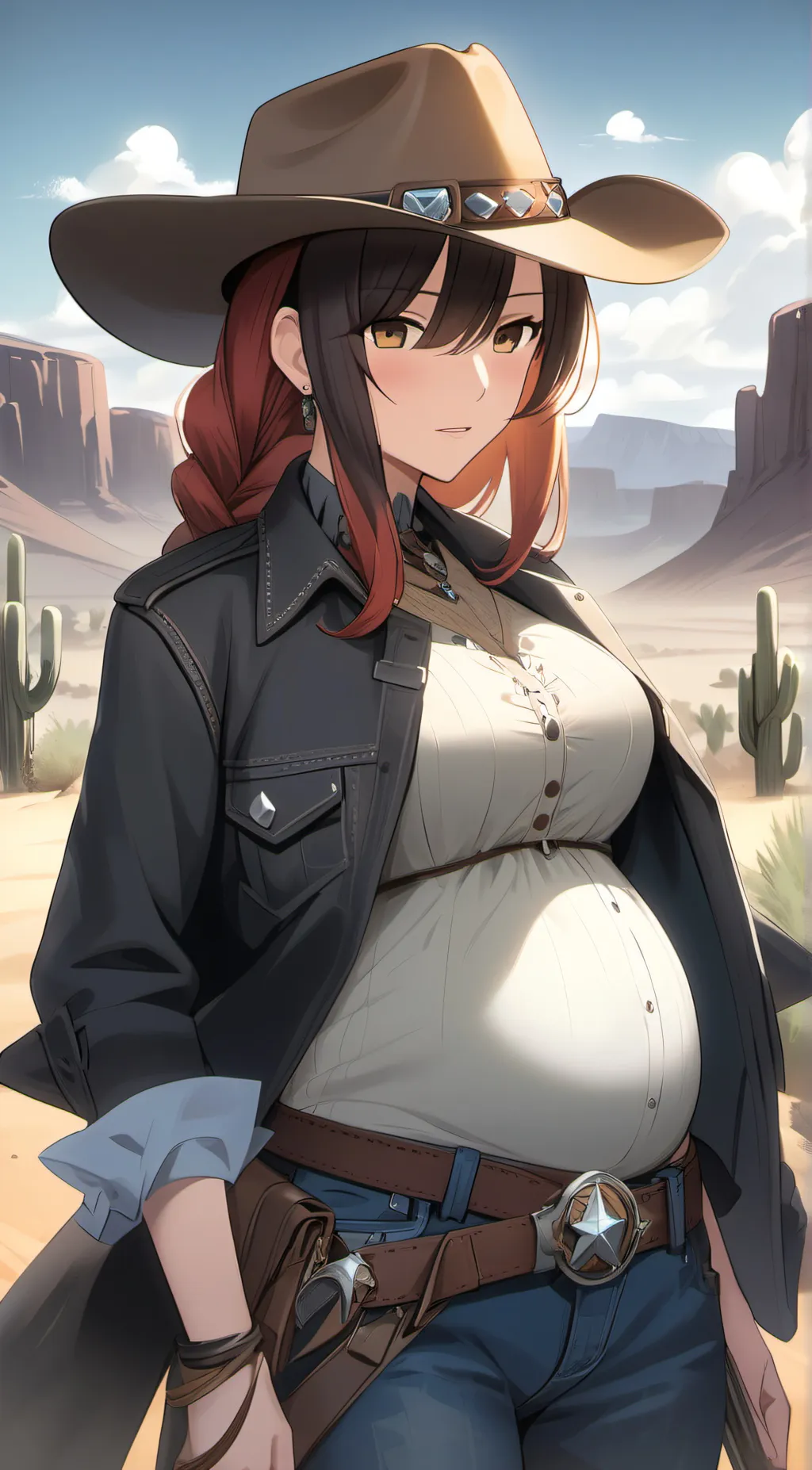 ai character: Rebecca background