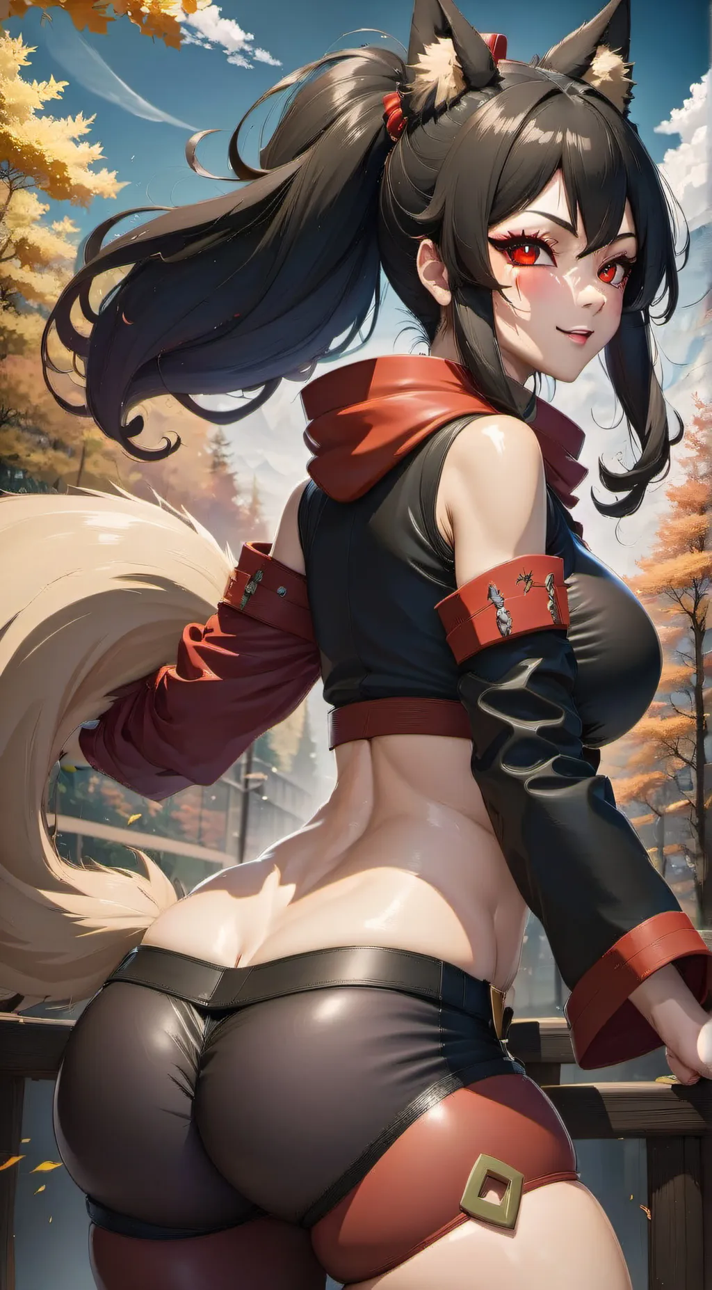 ai character: Stephanie  background