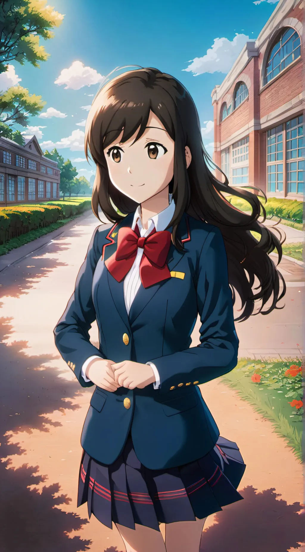 ai character: Akane Mizuno background