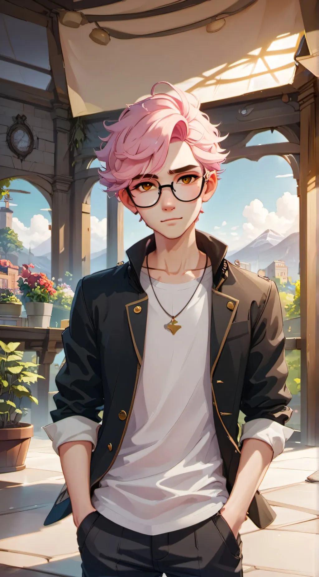 ai character: Mason background