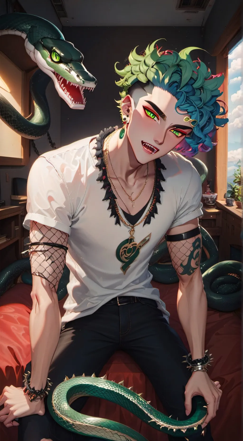 ai character: Paris background