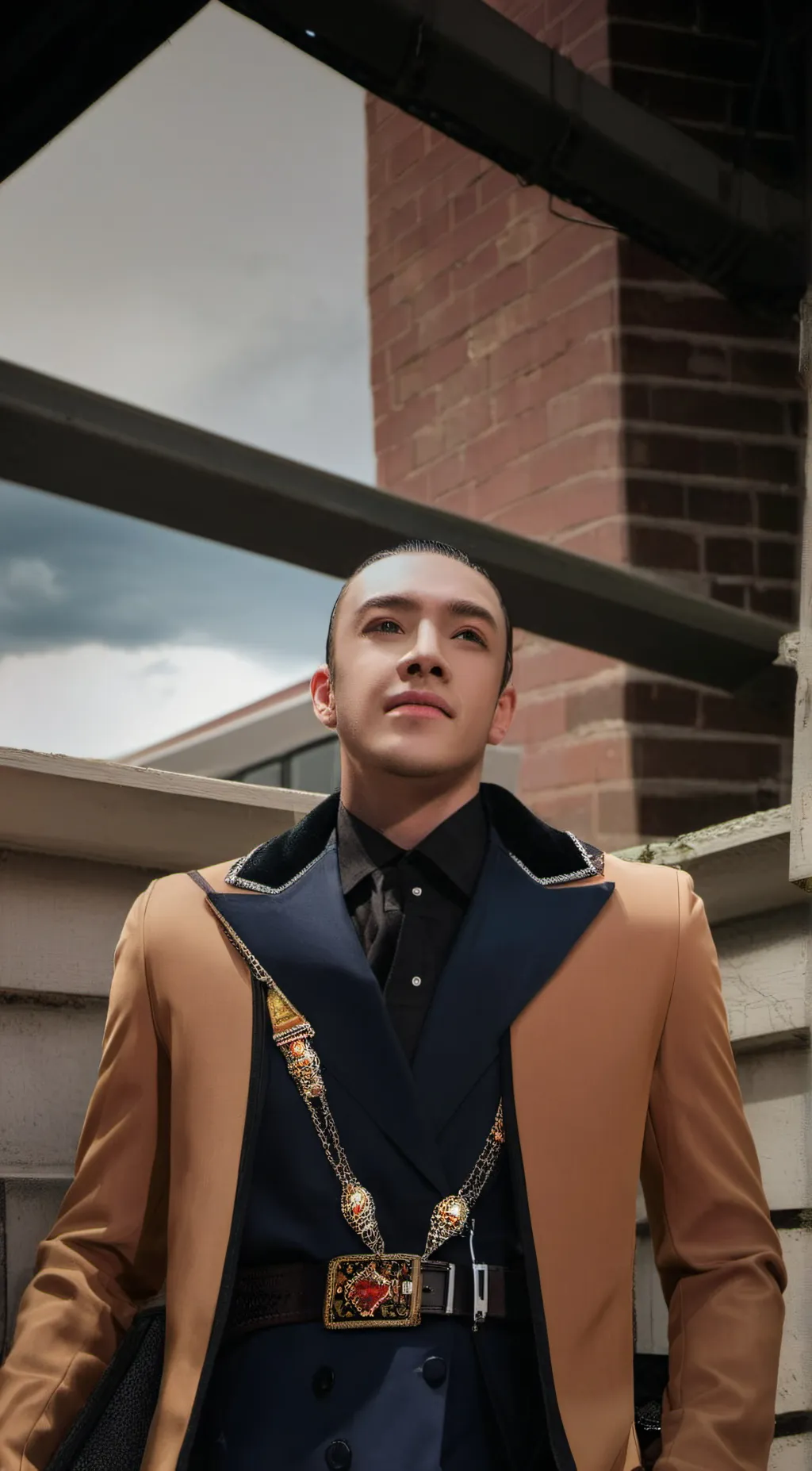 ai character: Damien Priest  background