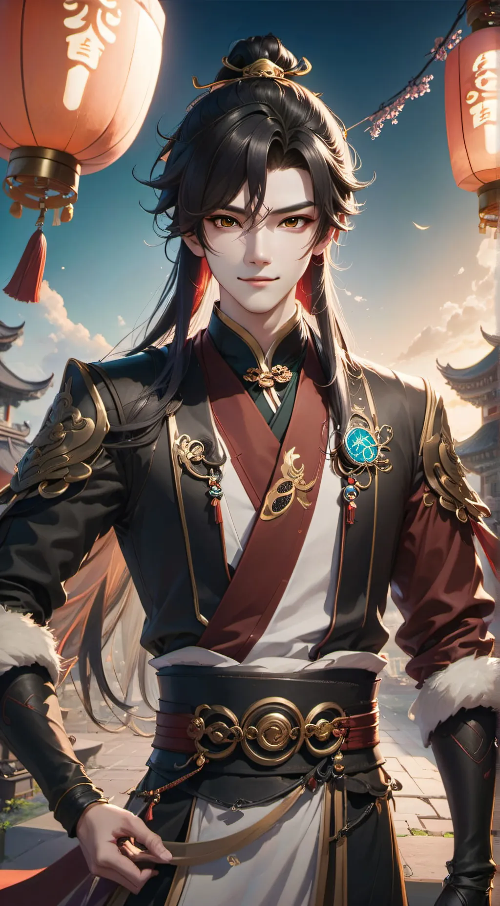 ai character: Zhu Hua background