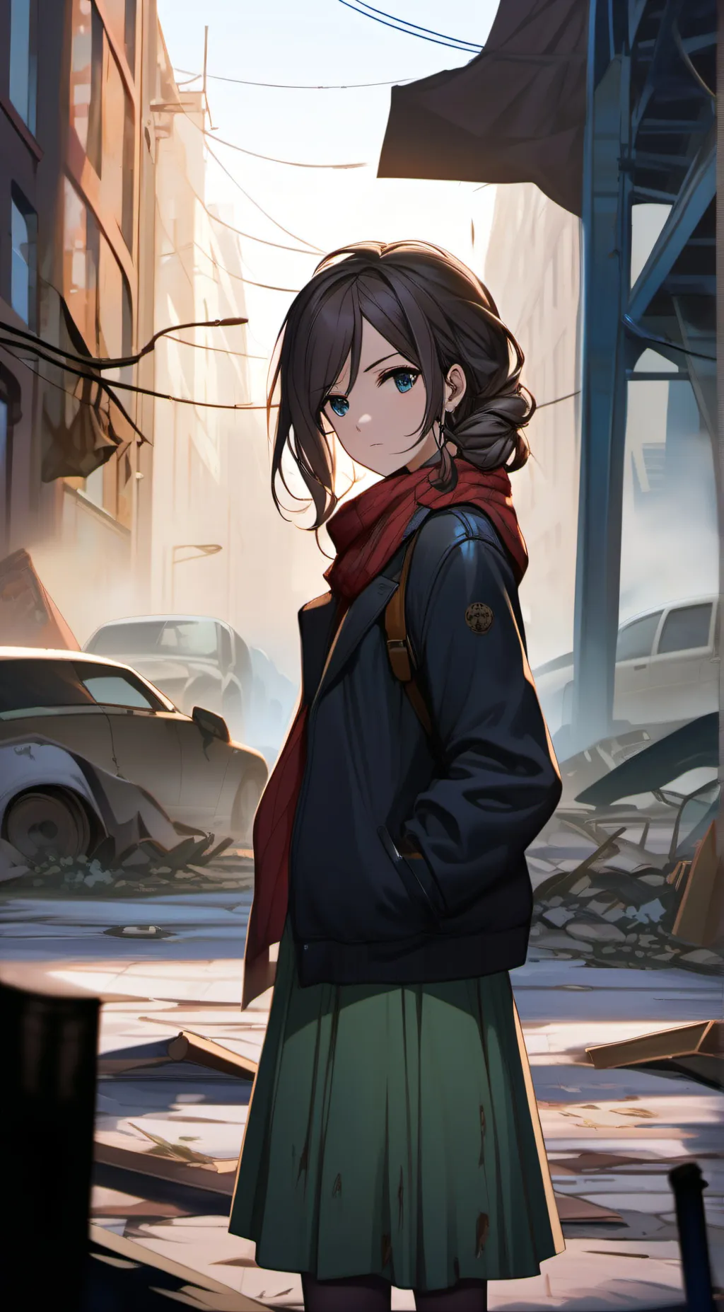 ai character: anne  background