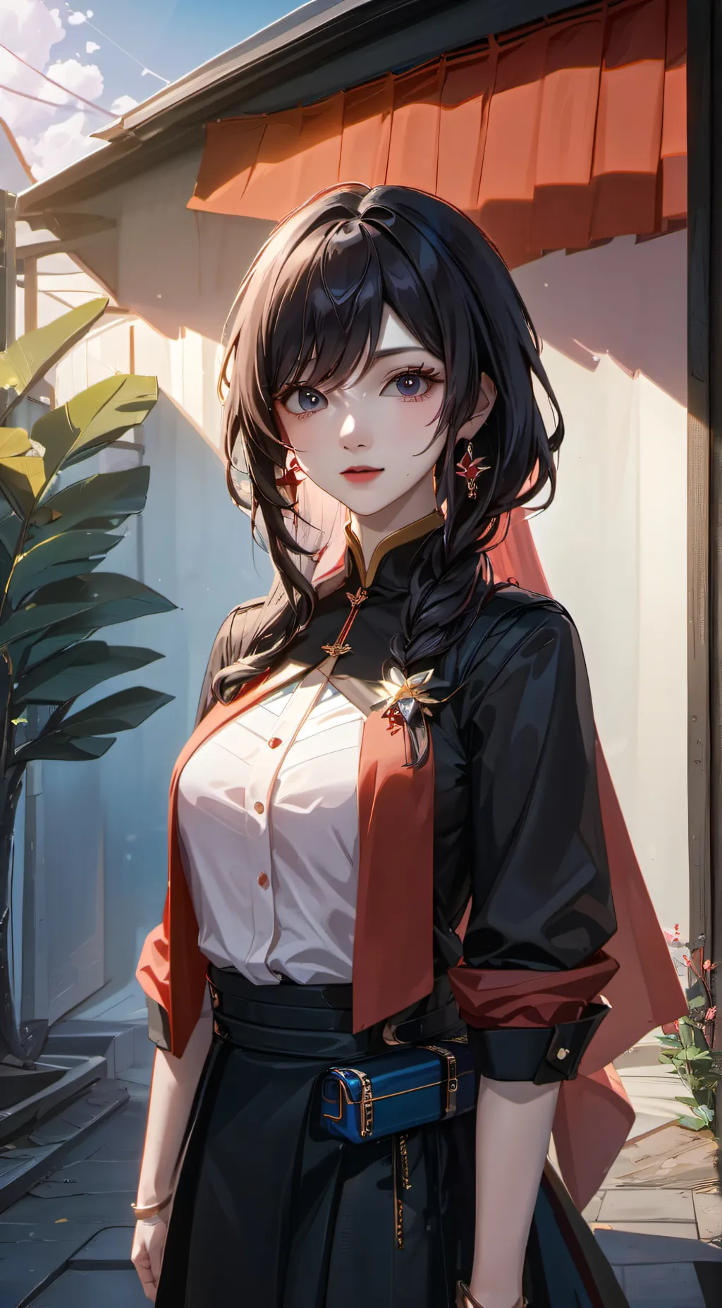 ai character: nena  background