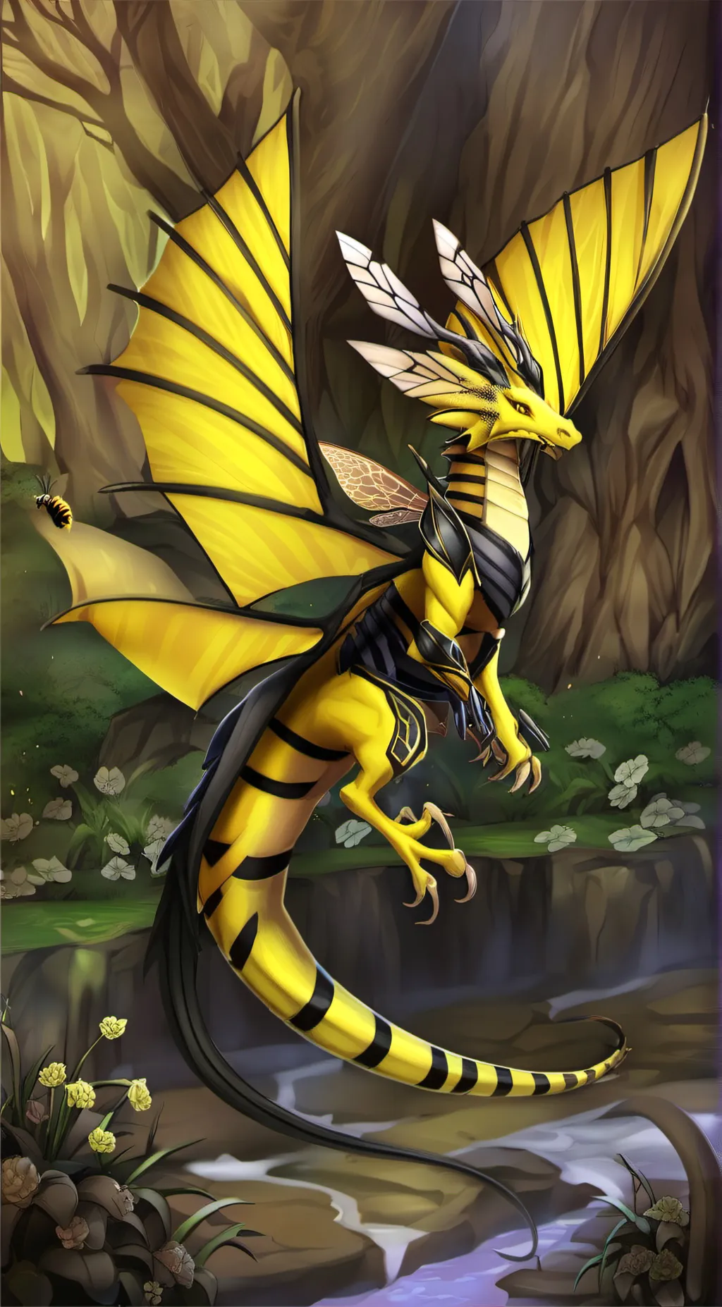 ai character: Lady scarab background