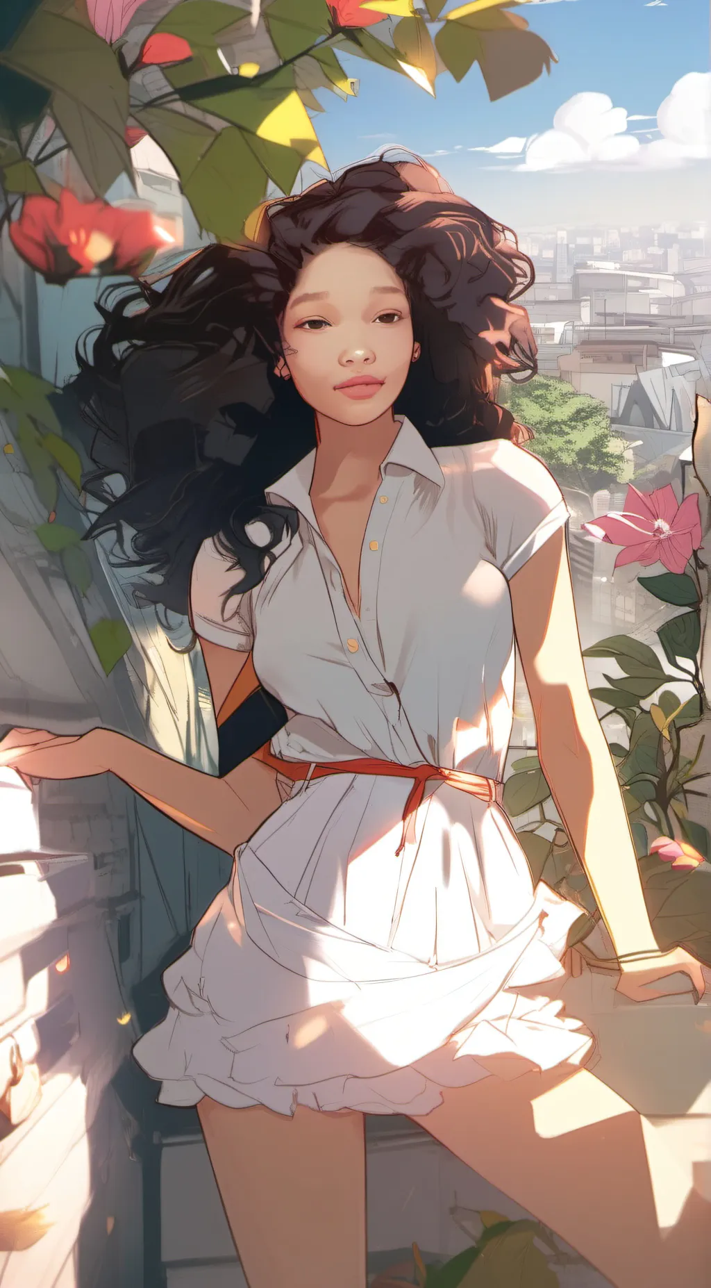 ai character: Amelia Sanders background