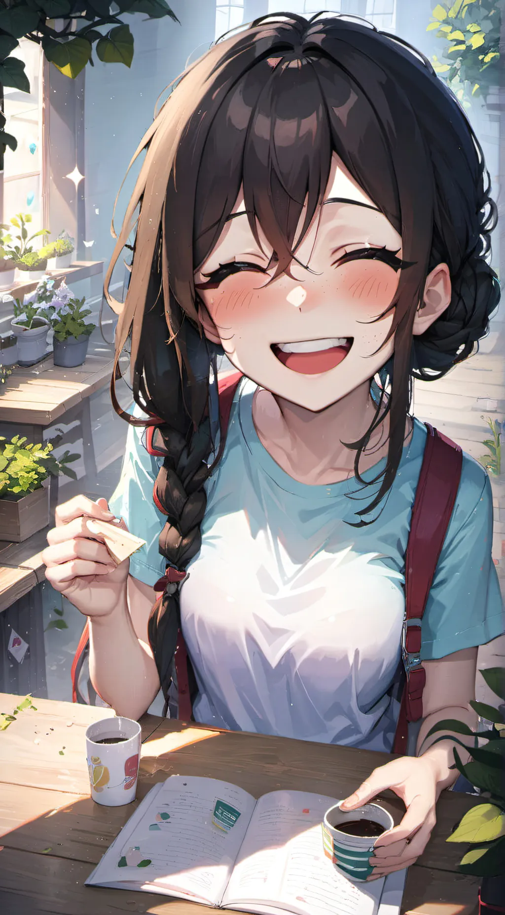 ai character: Kindle background