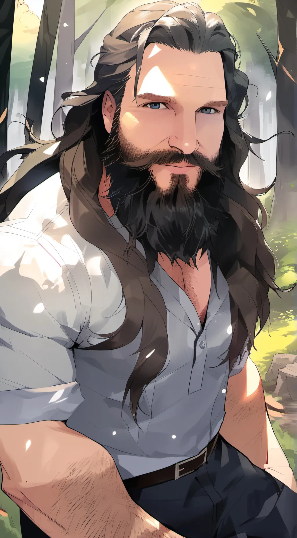 ai character: Thor background