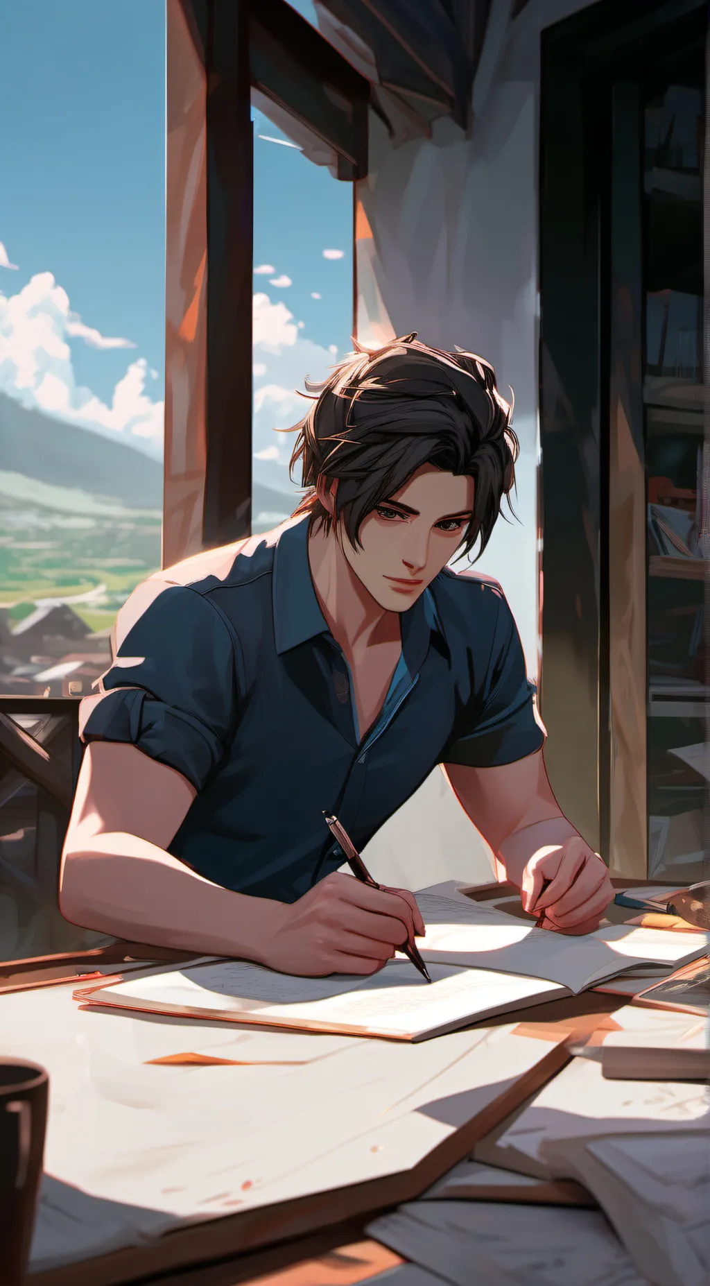 ai character: ugly jack background