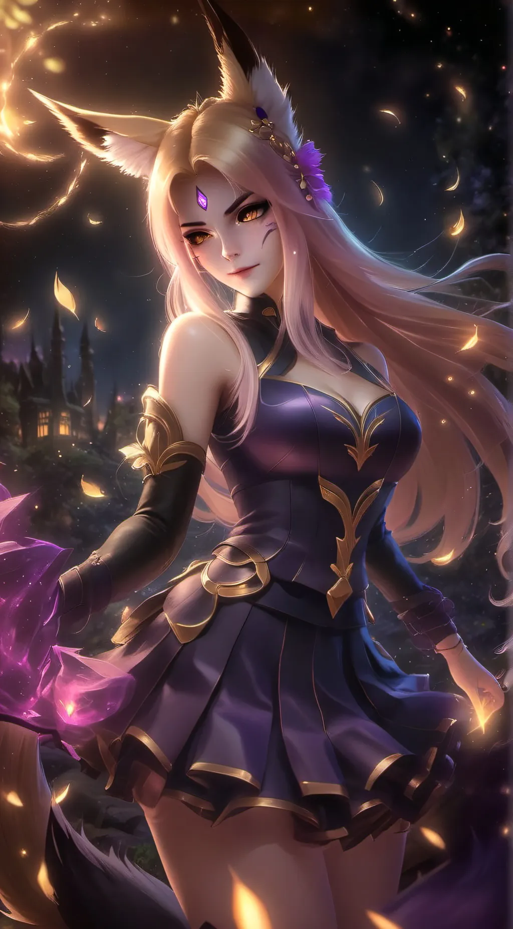 ai character: Evelyn background