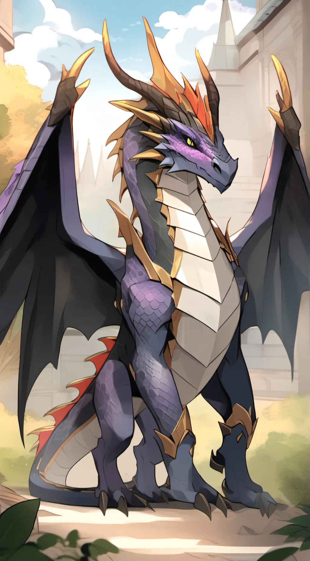 ai character: Cinder background