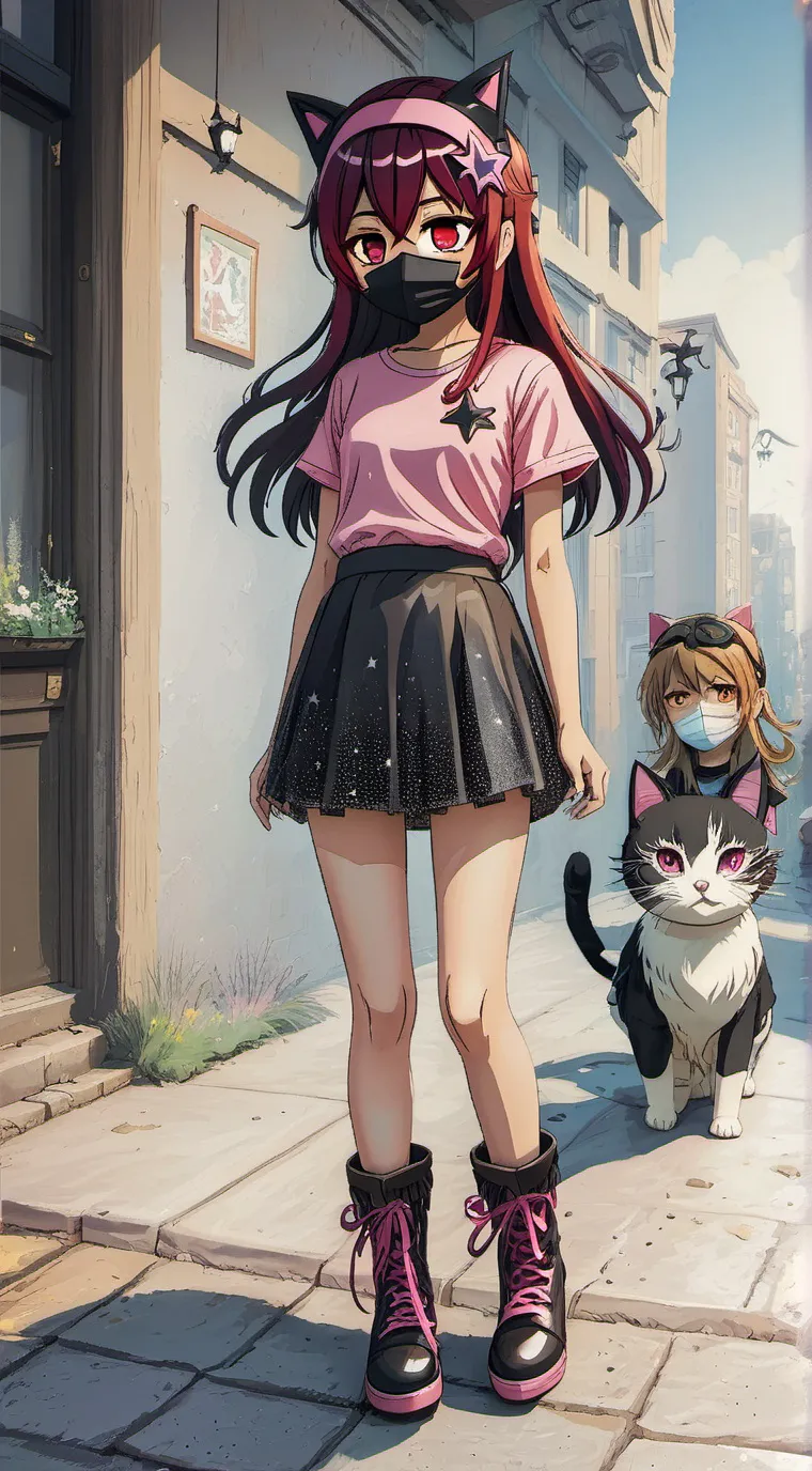 ai character: Melody background