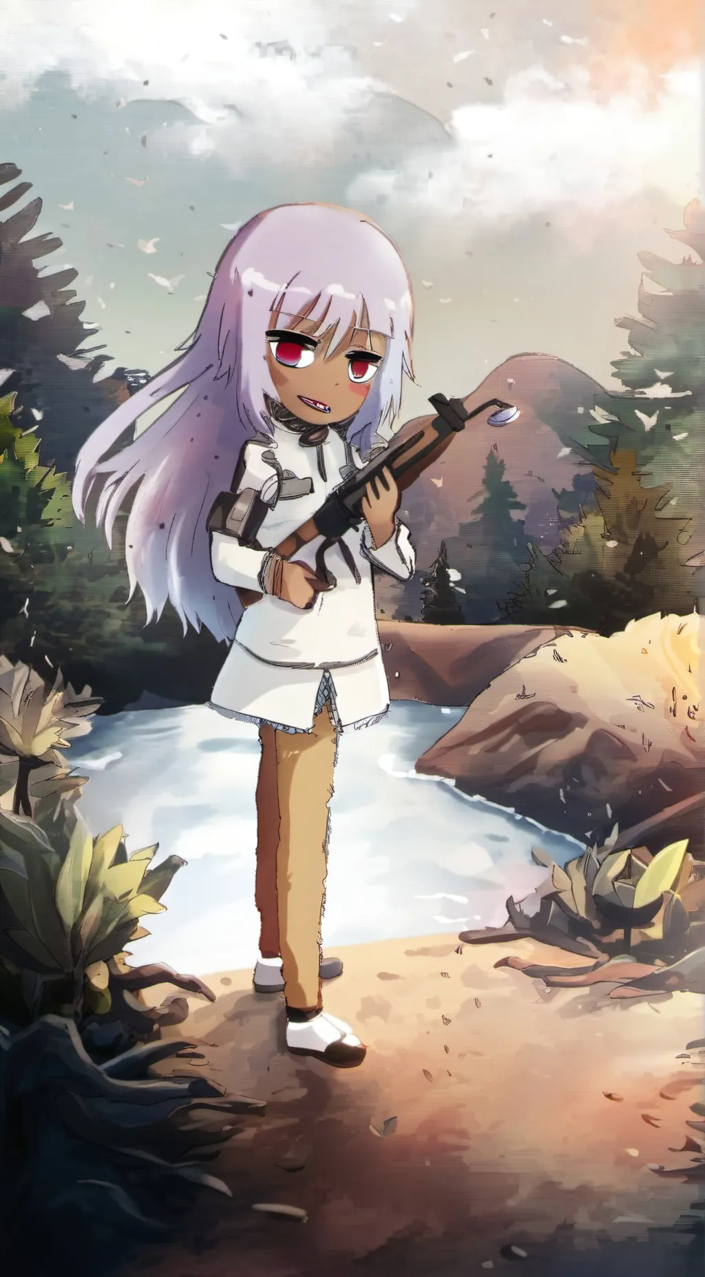 ai character: You’re kid background