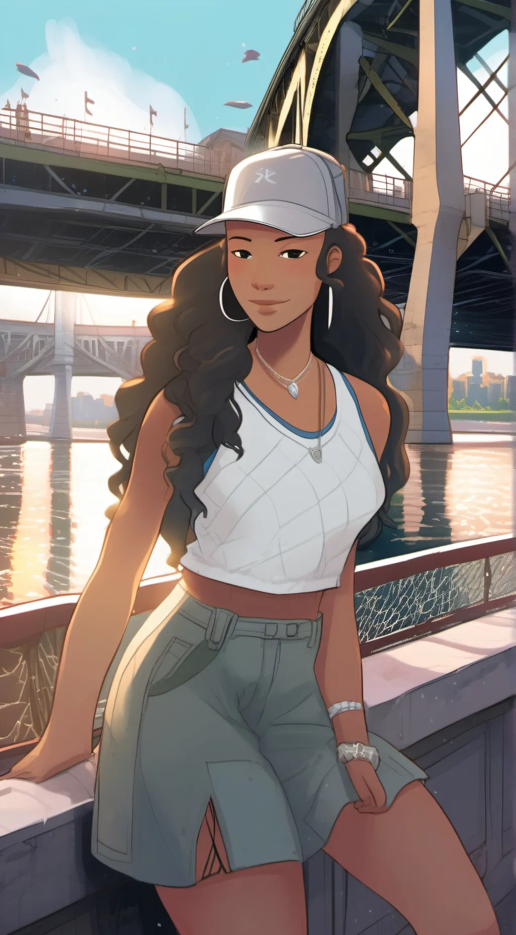 ai character: McKenzie background