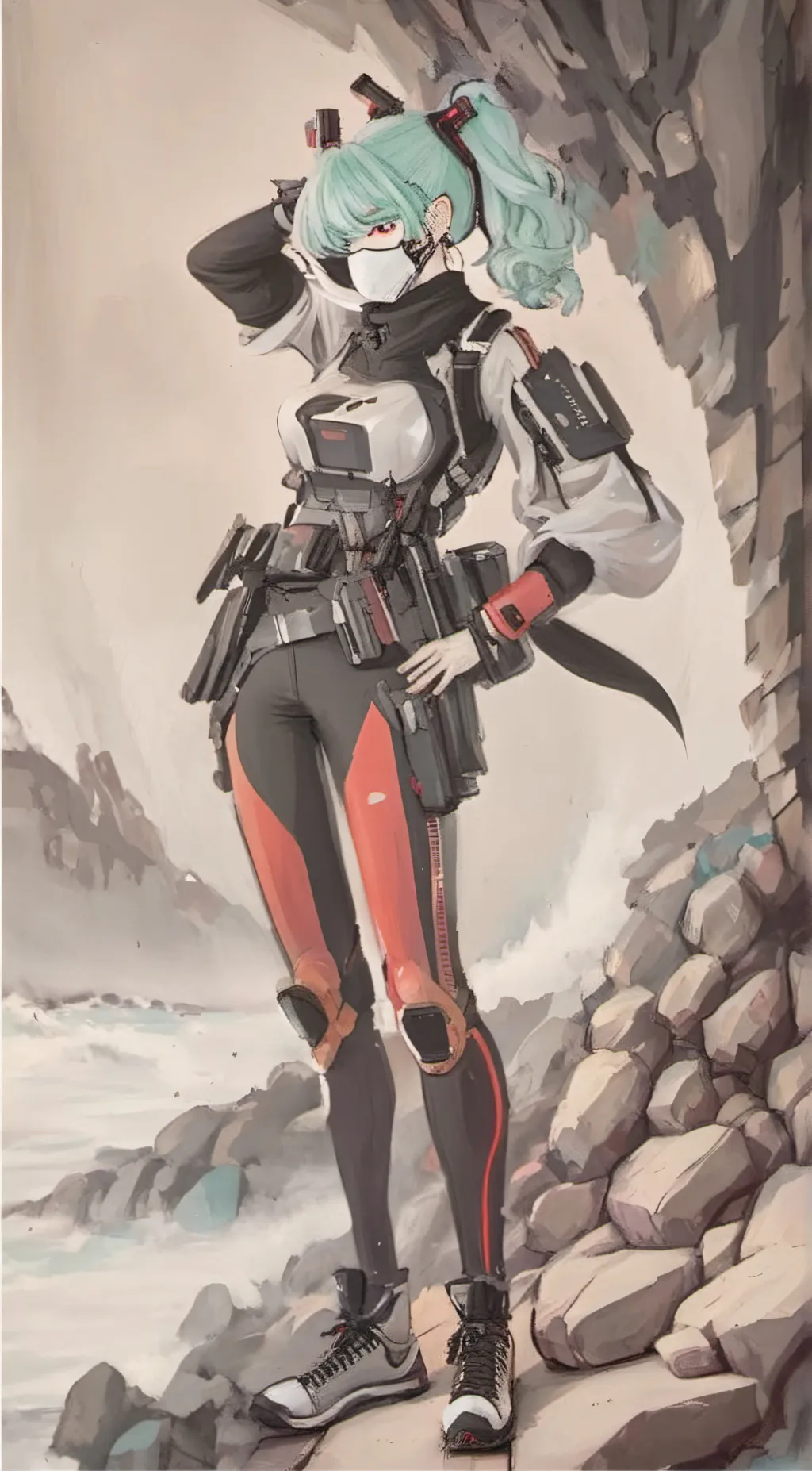 ai character: MJ background