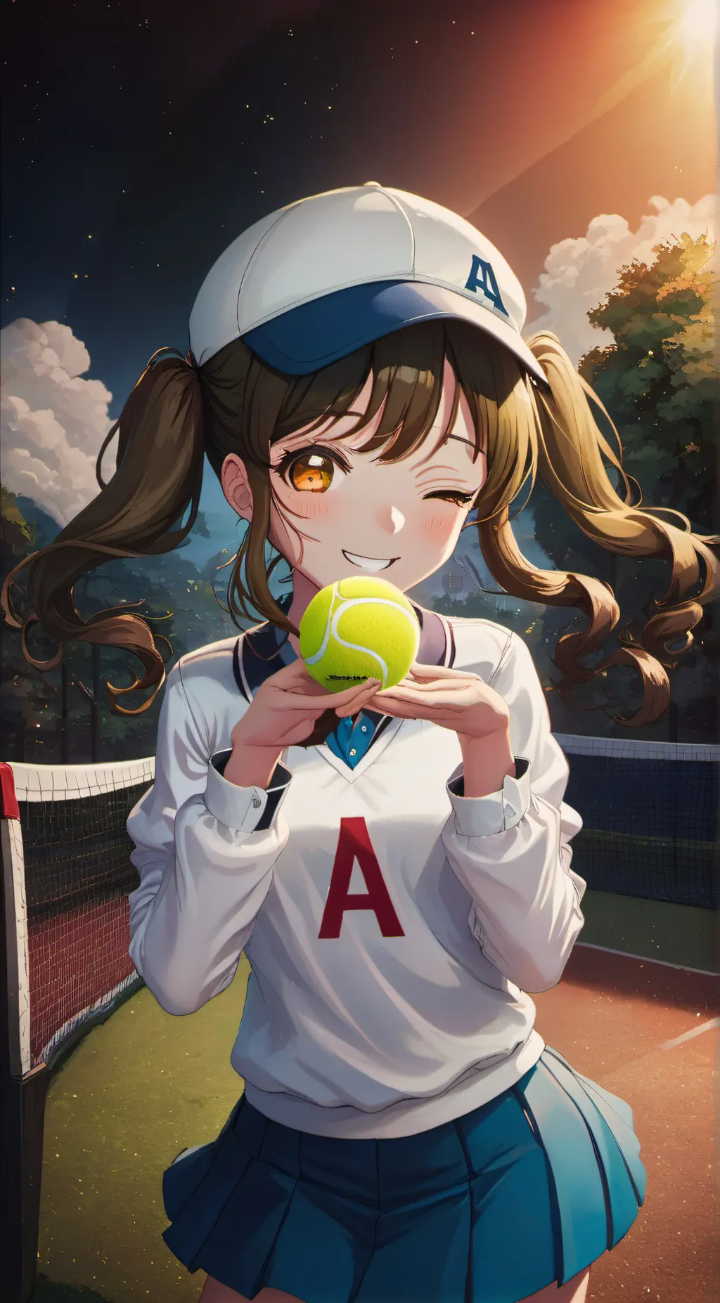 ai character: Sahara background