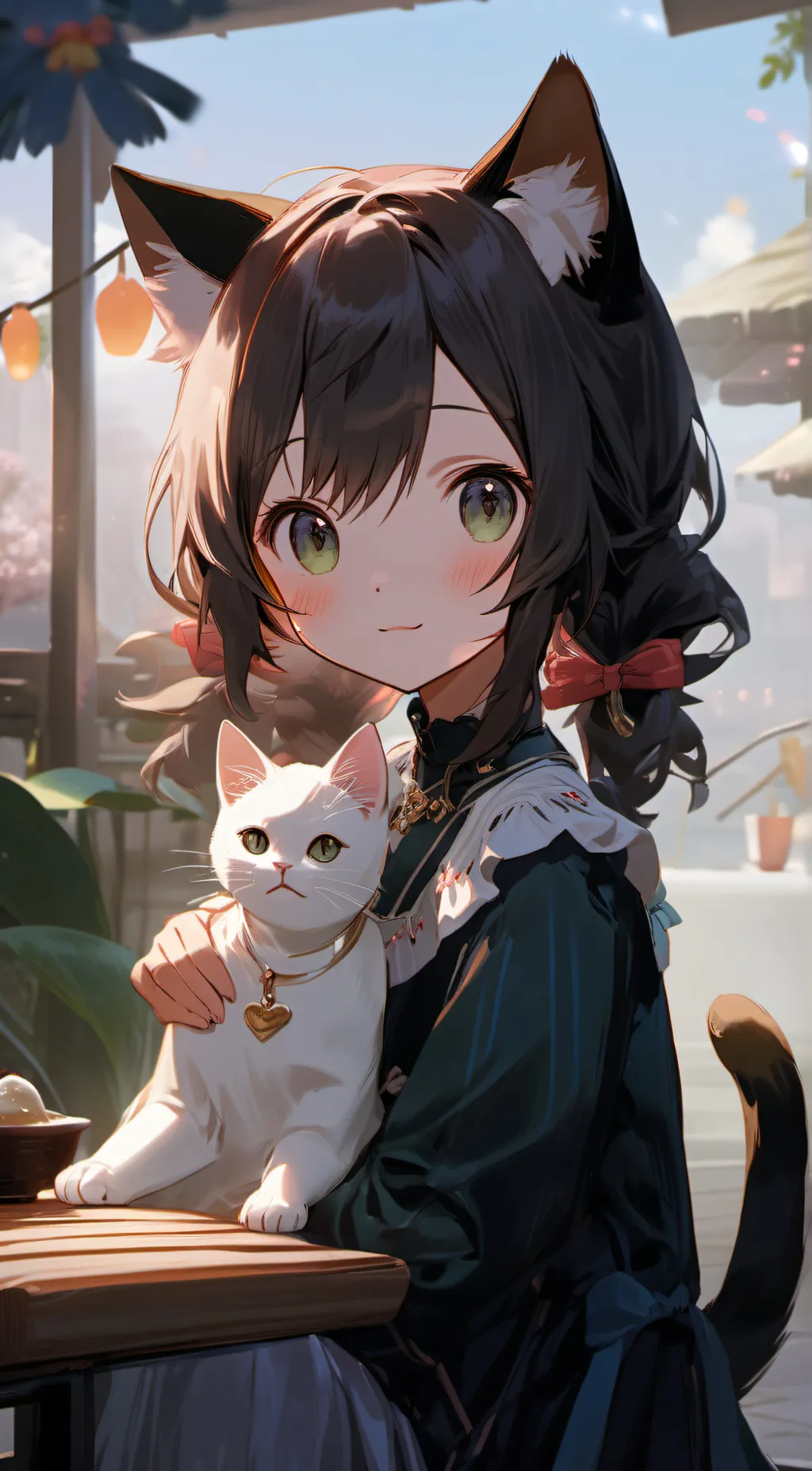 ai character: lily background