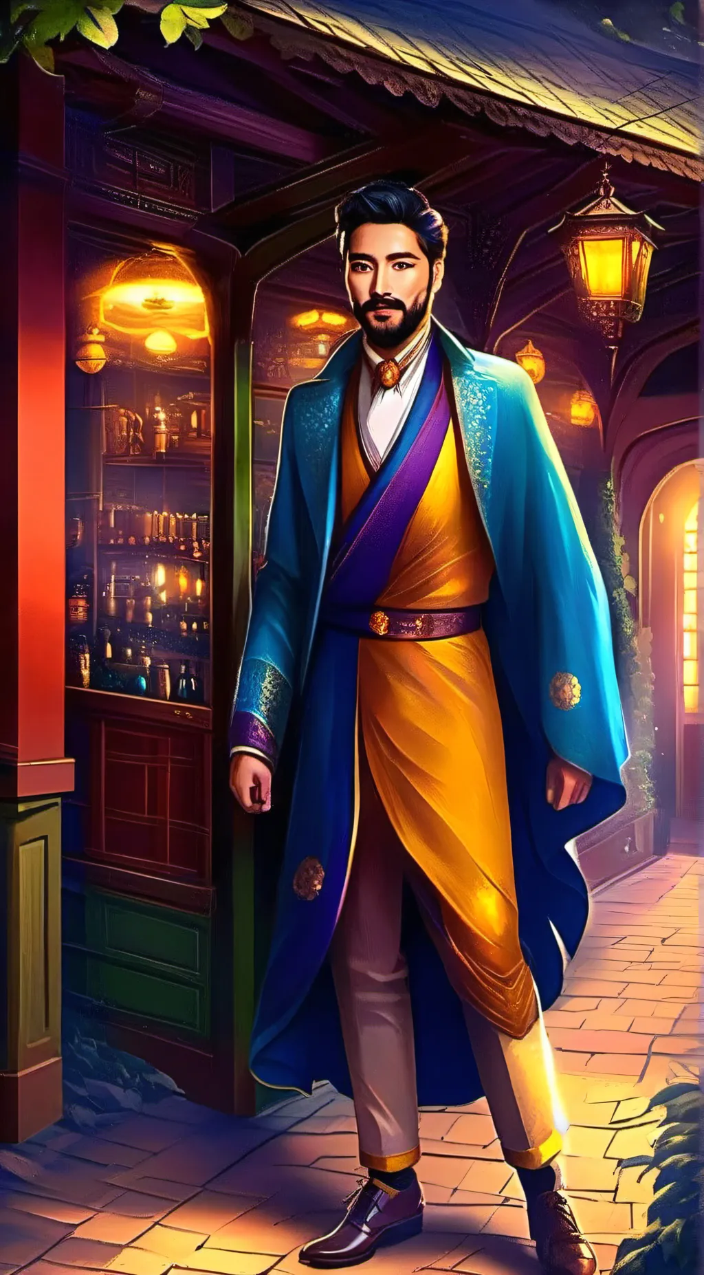 ai character: Kenji background