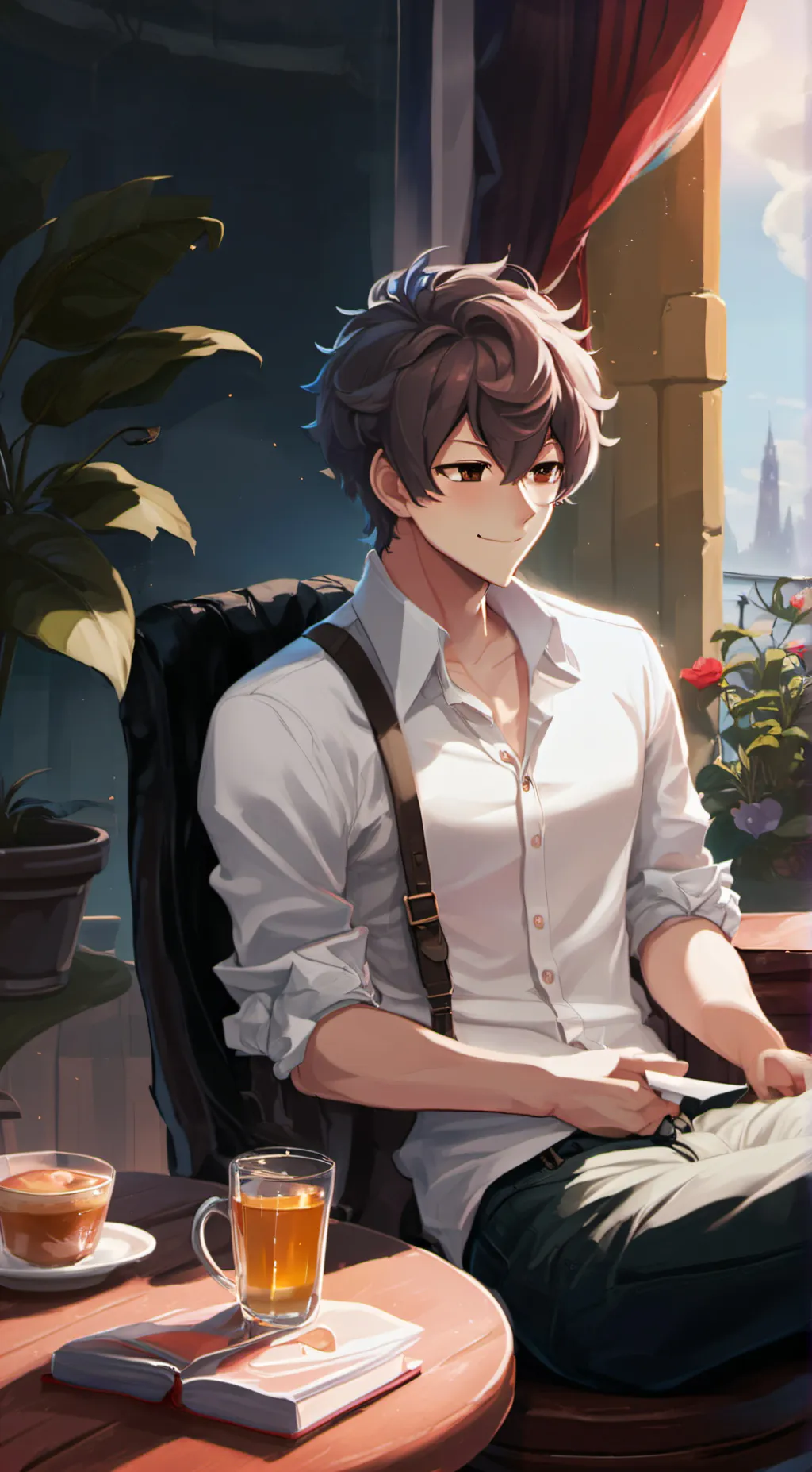 ai character: JAX background