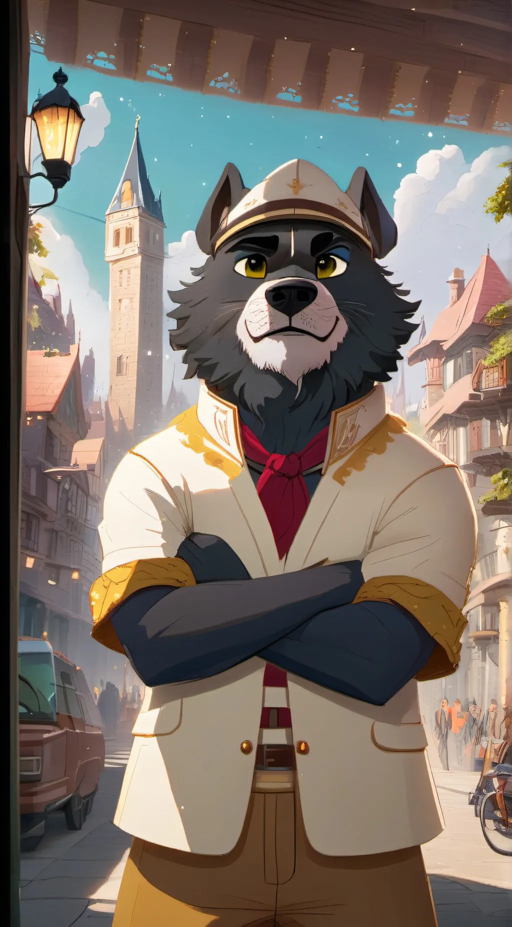 ai character: Bolto background