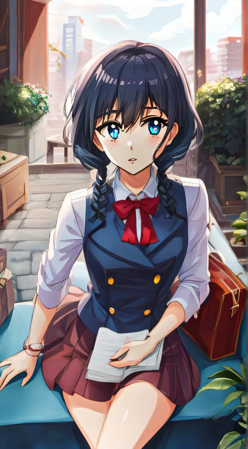 ai character: alex background