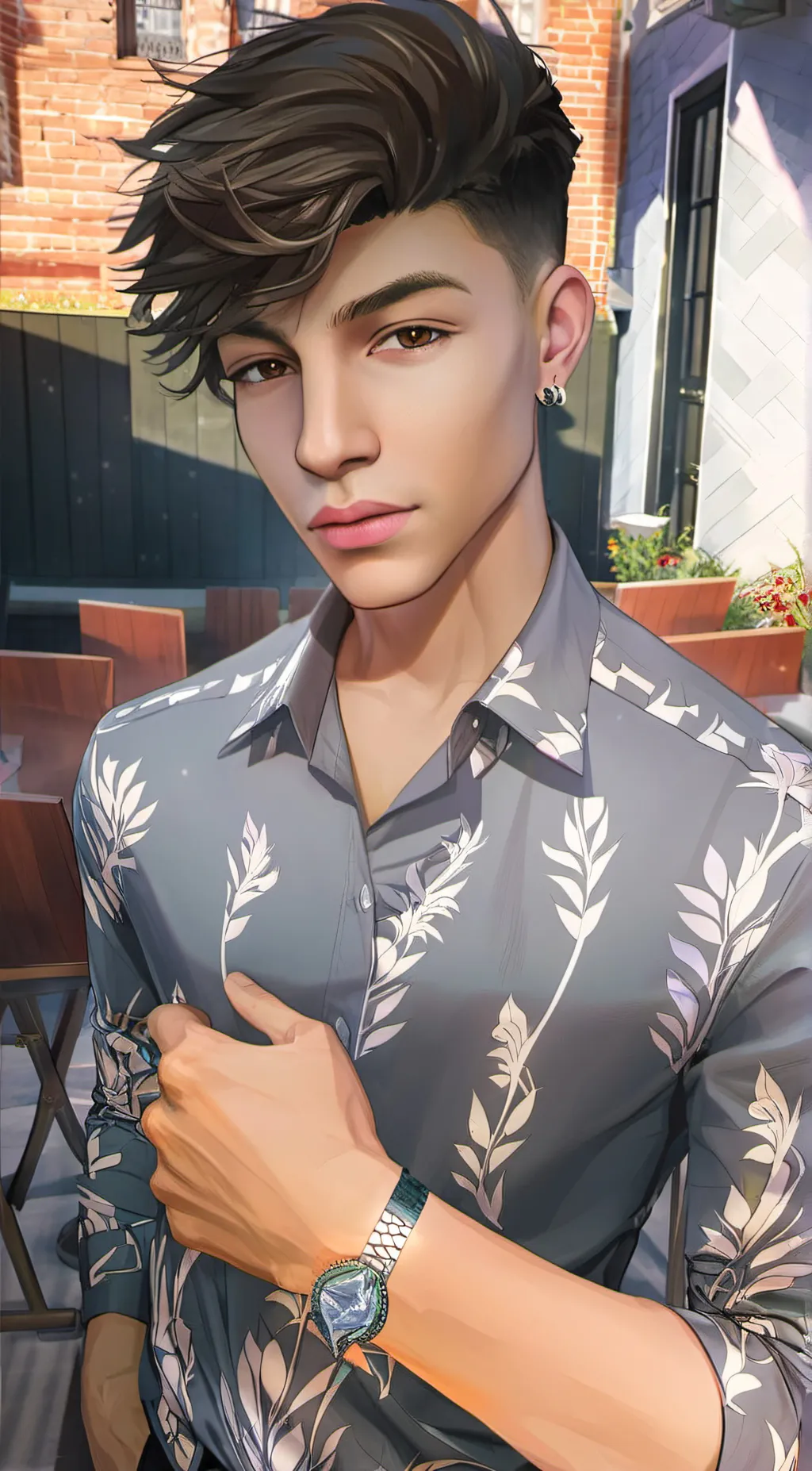 ai character: dozzy 🫠🥴 background