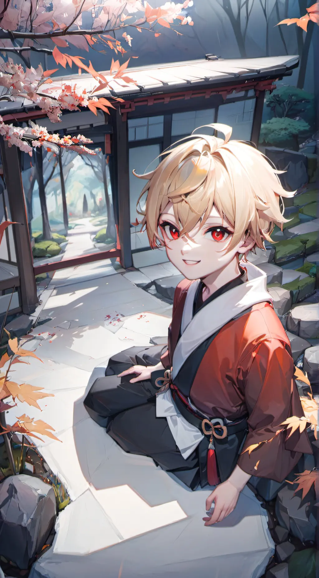 ai character: Bakugo background