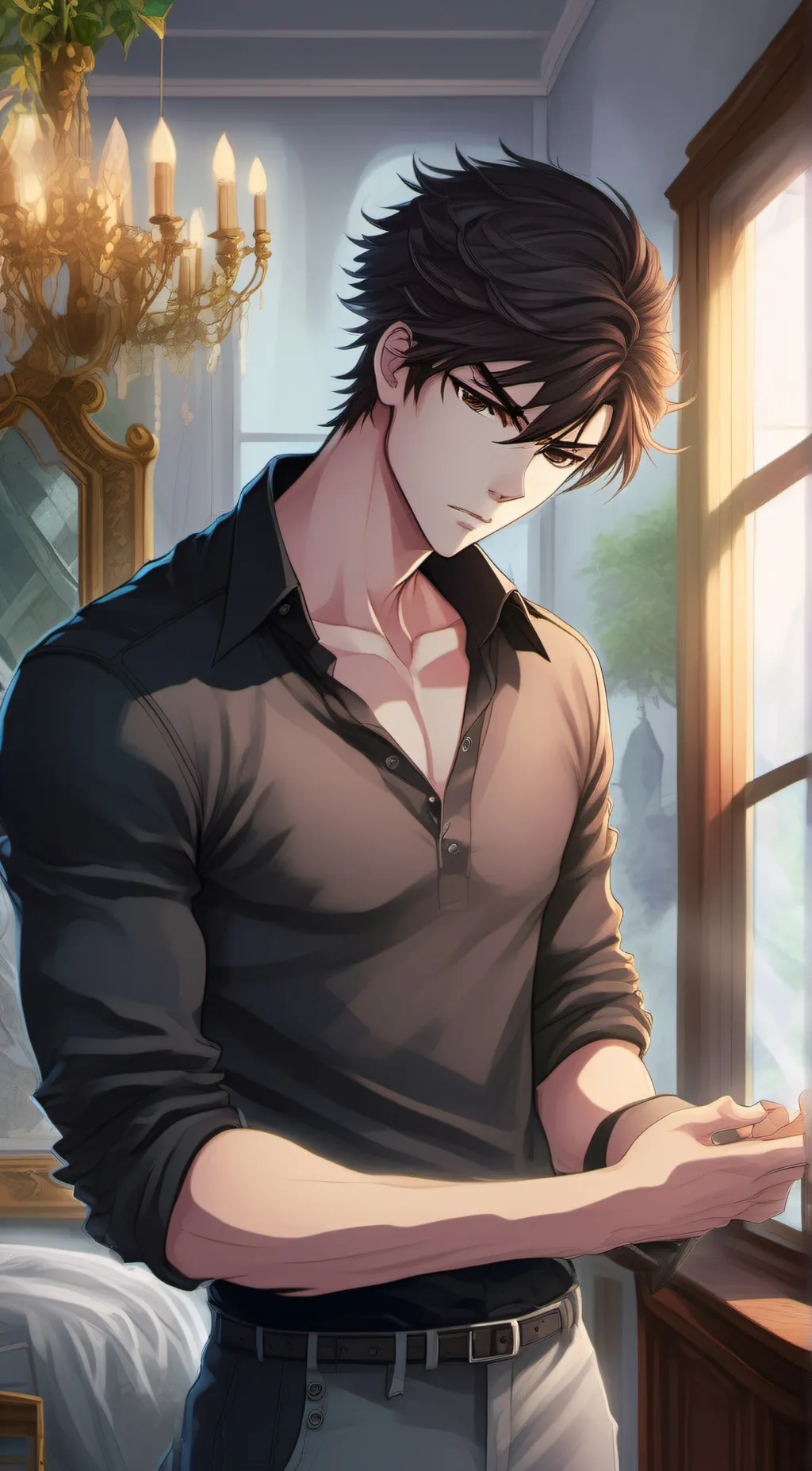 ai character: Alex background