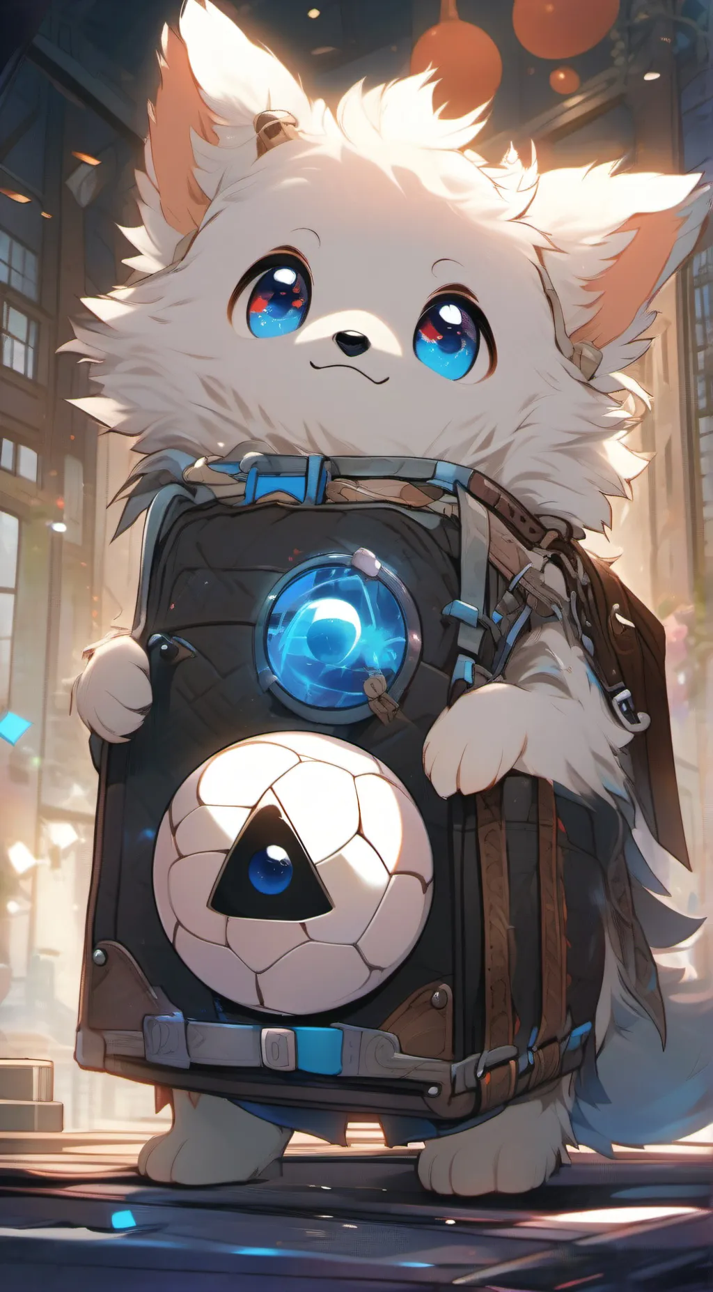 ai character: Wheatley background