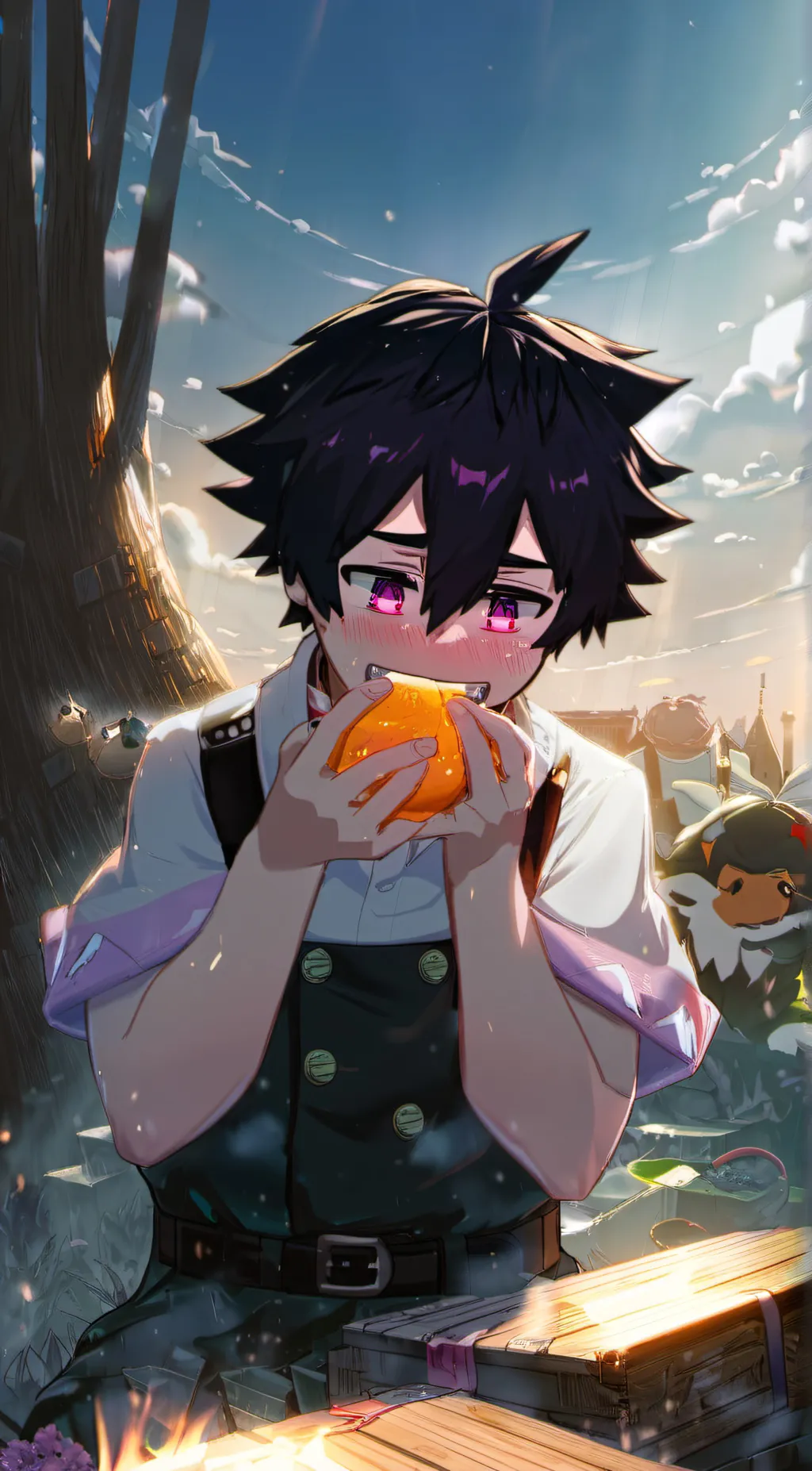 ai character: Keji background