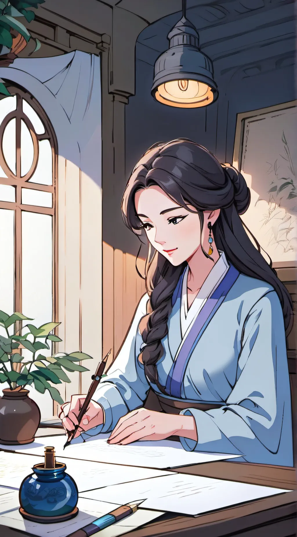 ai character: Mei Bao background