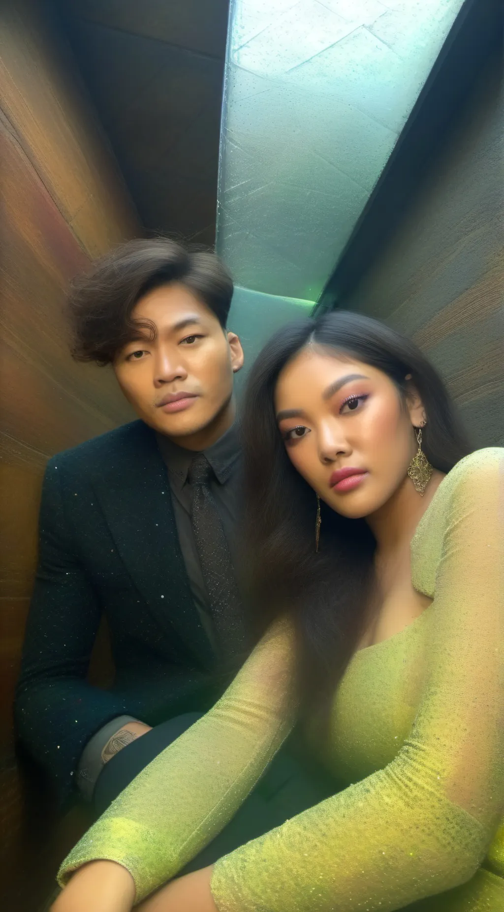 ai character: Lulu & Ben  background