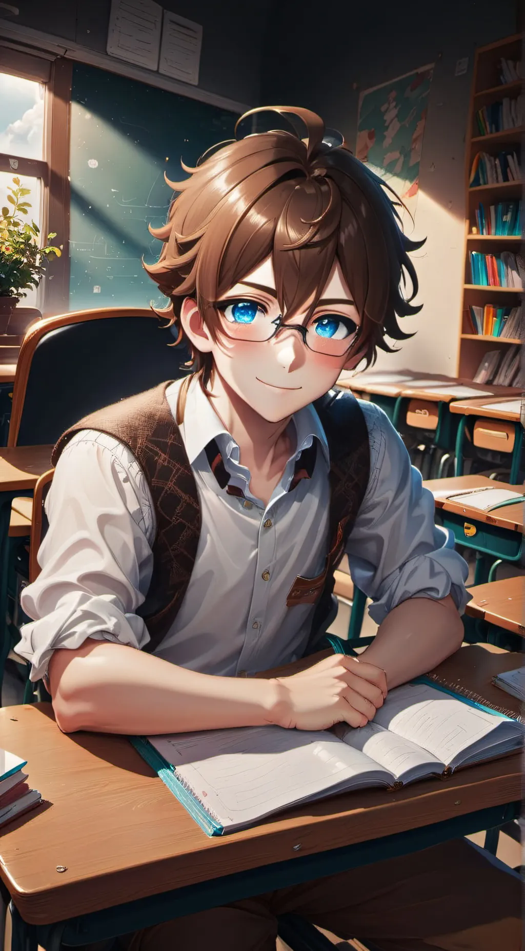 ai character: Martin Brooks background