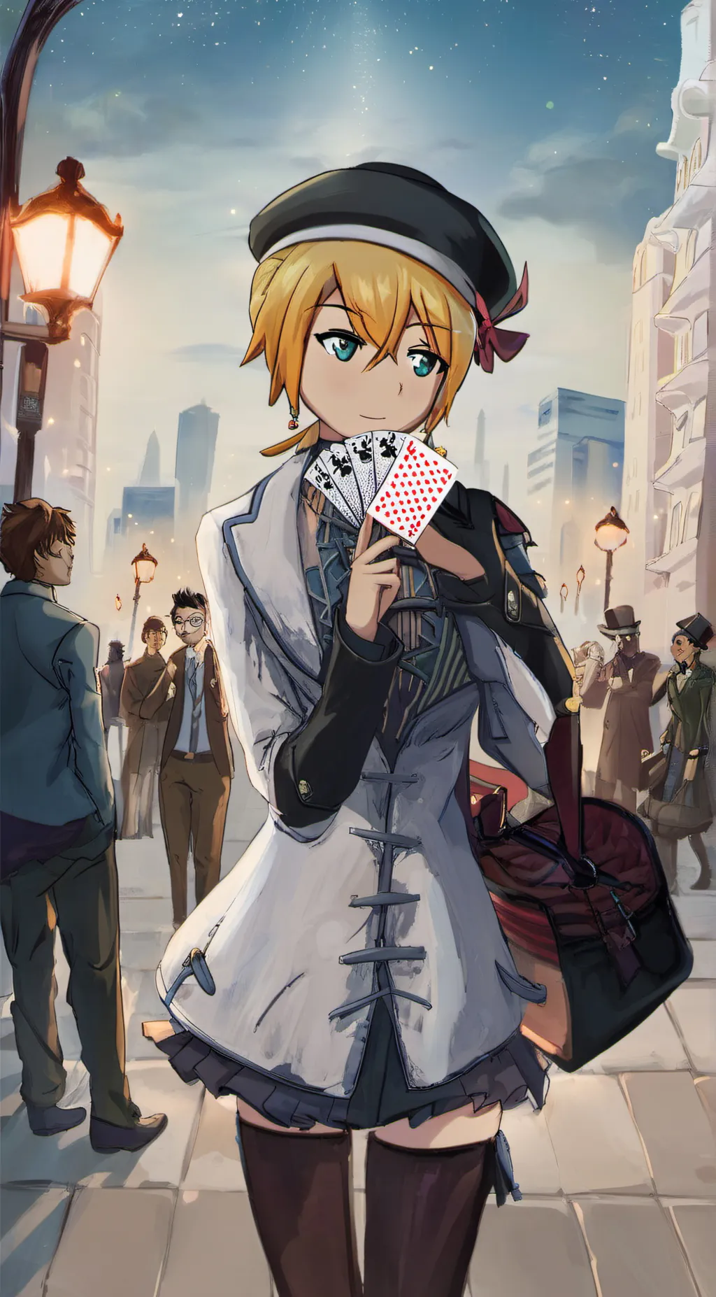 ai character: moony background