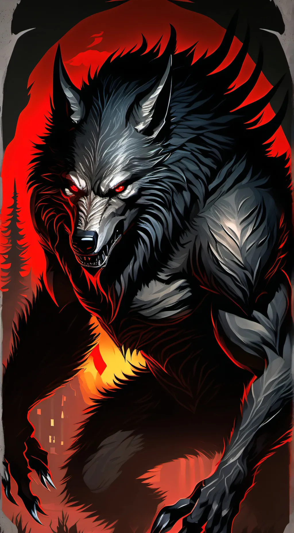 ai character: Ultima Werewolf background