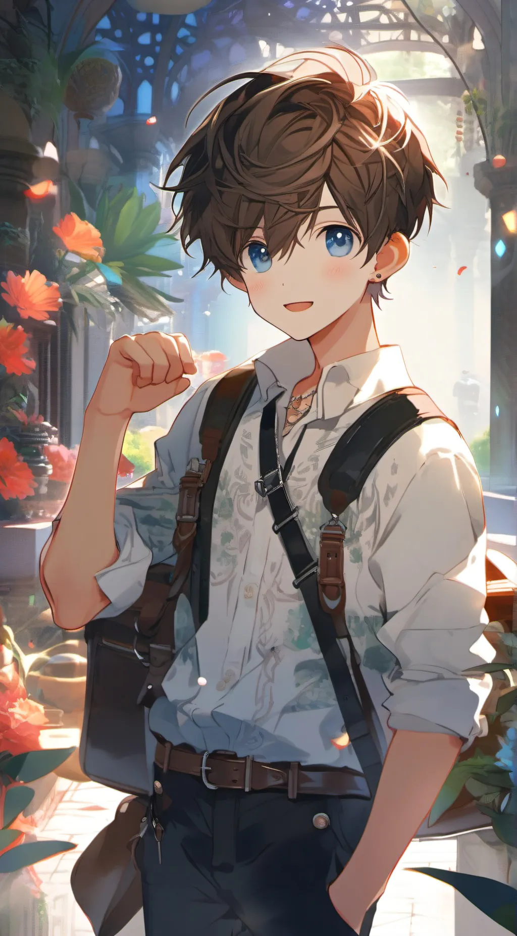 ai character: liam goldenhook background