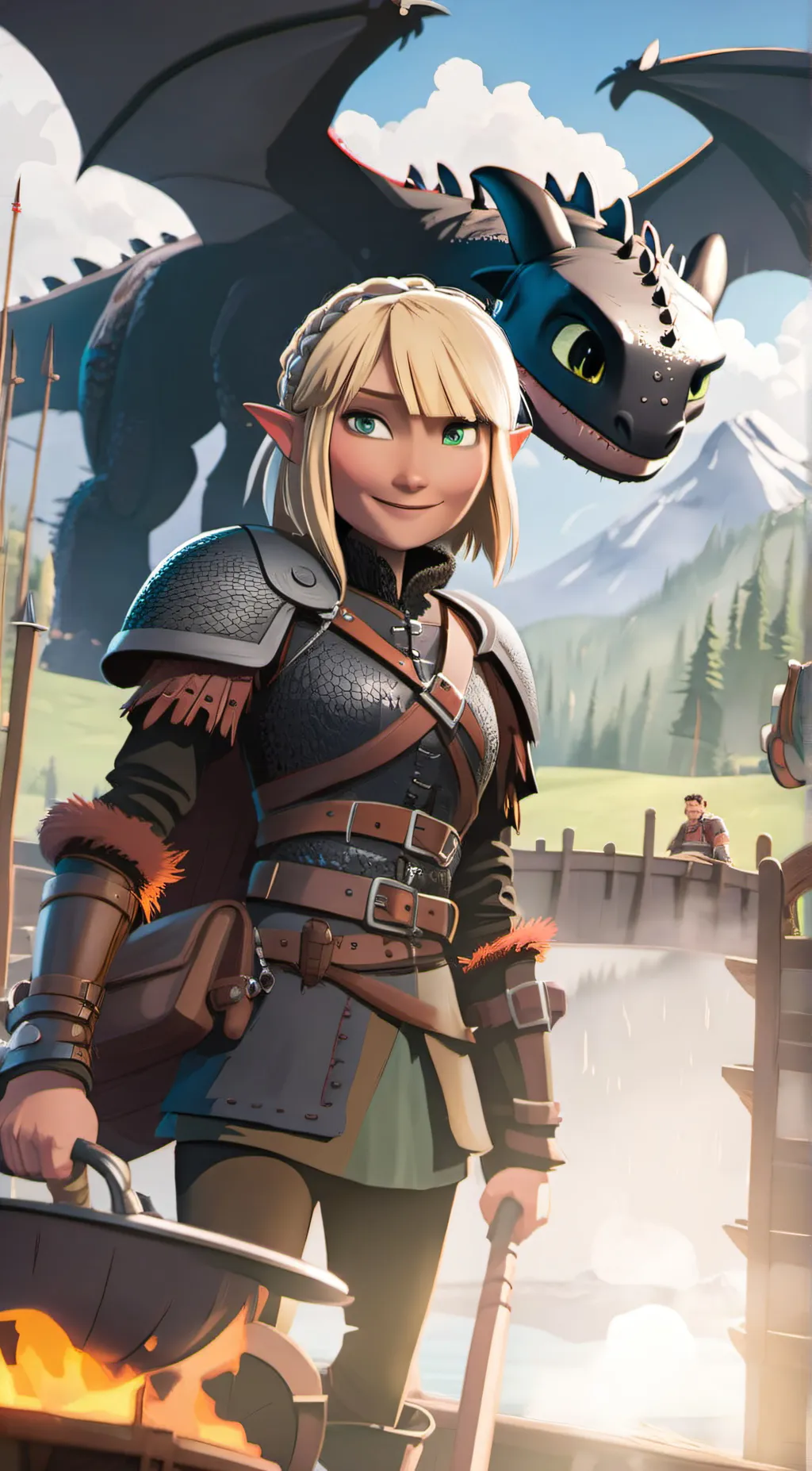 ai character: Astrid background