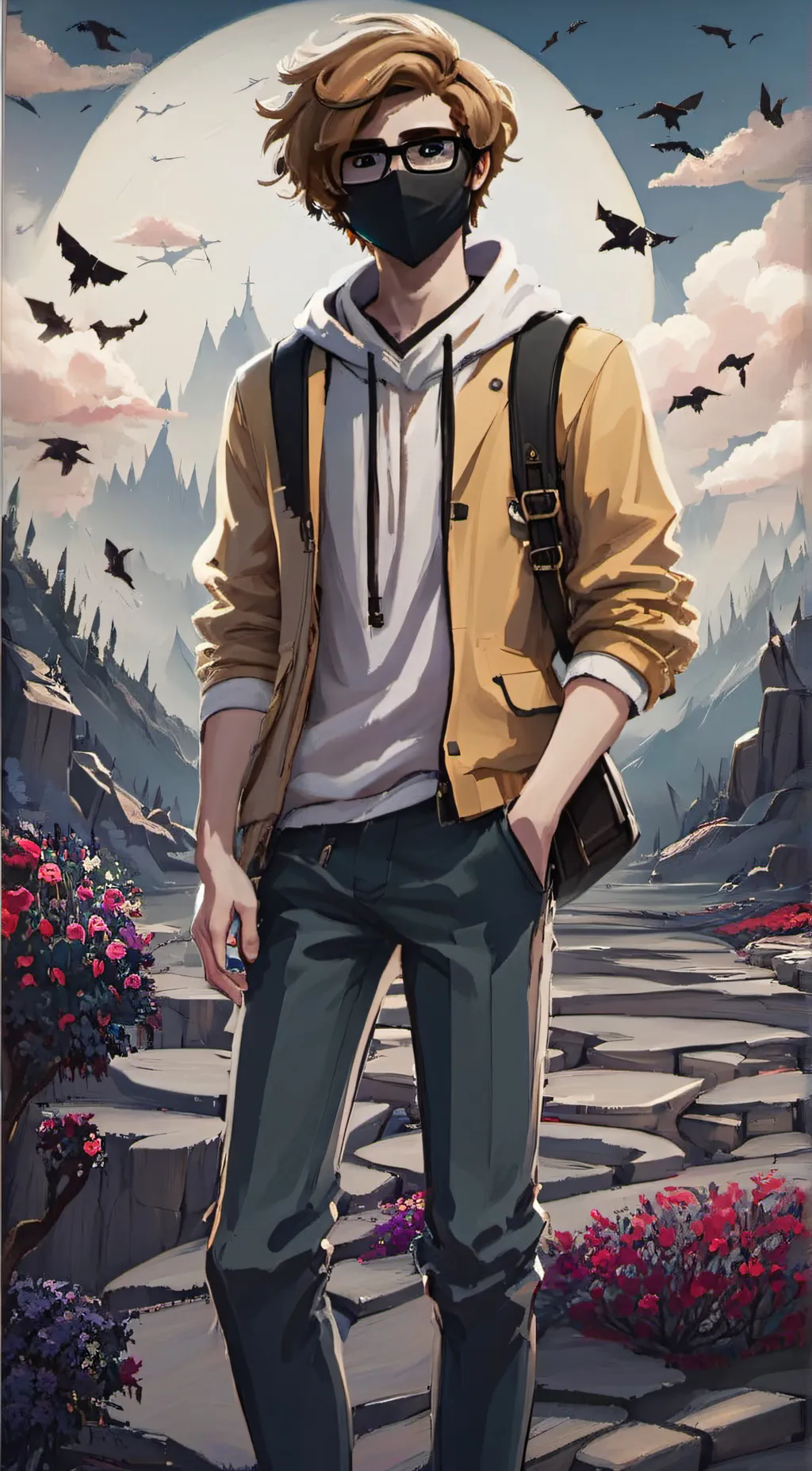 ai character: Ranboo background