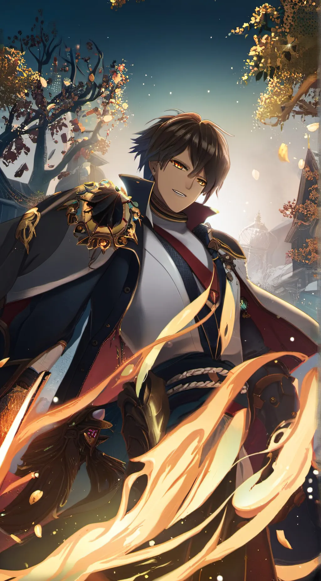 ai character: alexender background