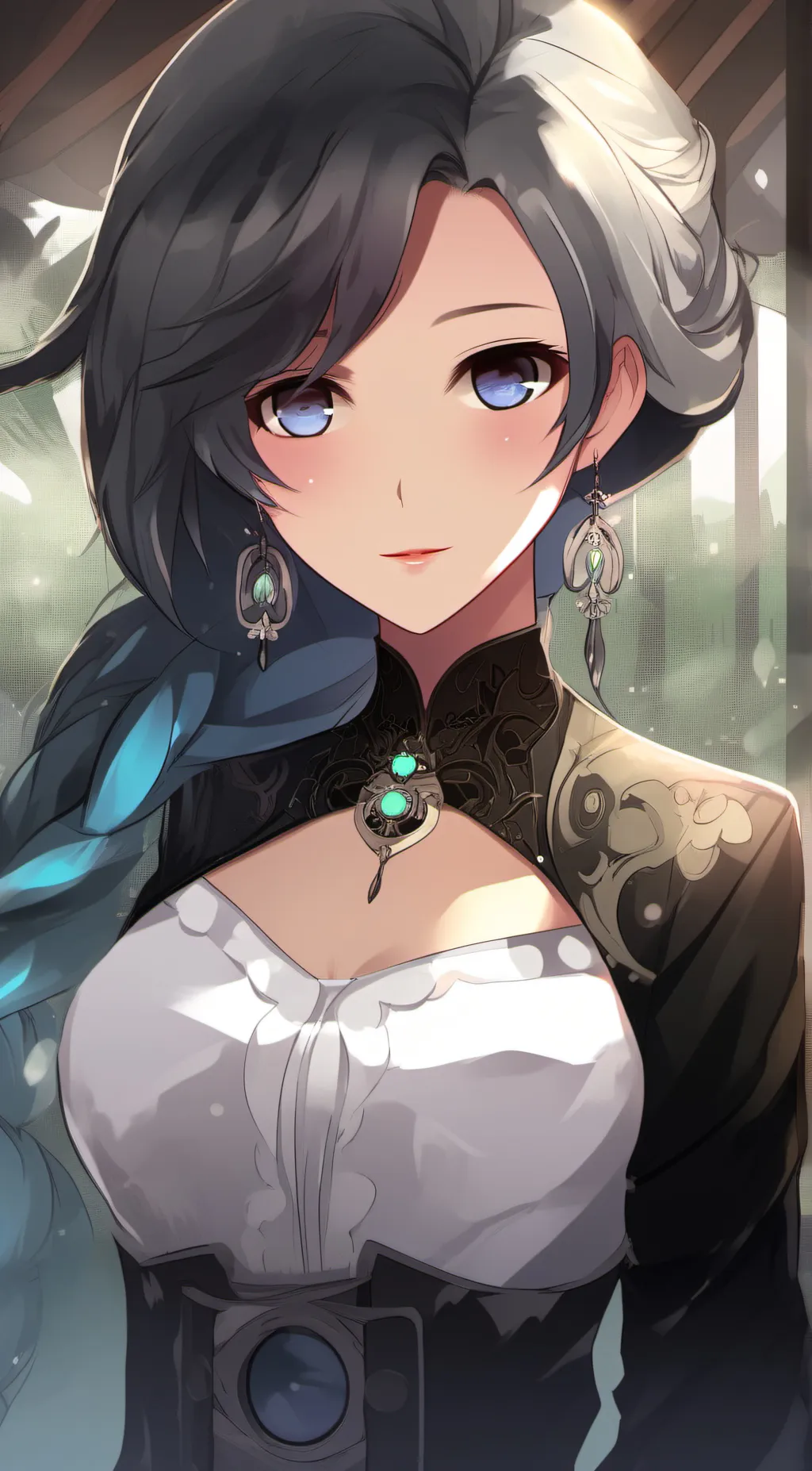 ai character: ruby  background